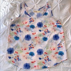 💐 Faded Glory Floral Tank Top 💐